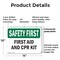 Signmission First Aid And CPR Kit, 14 in W x Rectangle, Plastic OS-2PACK-SF-P-1014-L-10620 - alternate 2